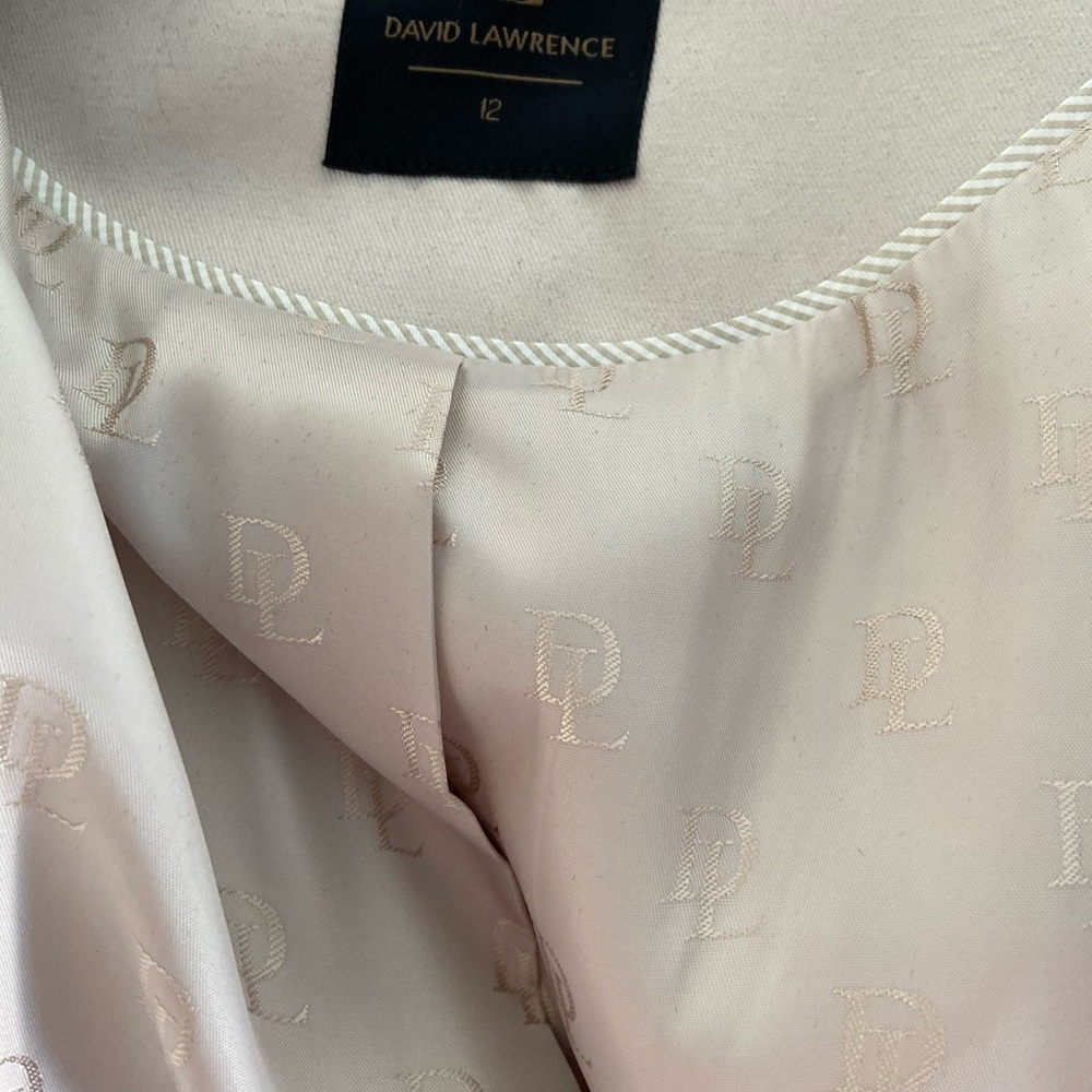 David Lawrence trench coat / jacket . Size 12 - Picture 6 of 9